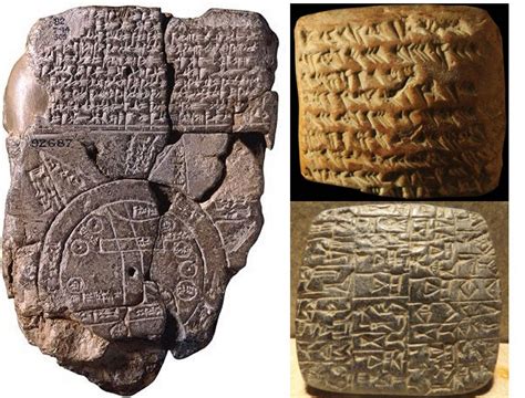 Cuneiform Tablets One Of The Earliest Systems Of Writing Invented By
