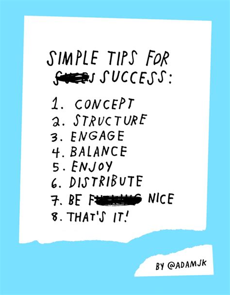 Life And Business Simple Tips For Success By Adam J Kurtz