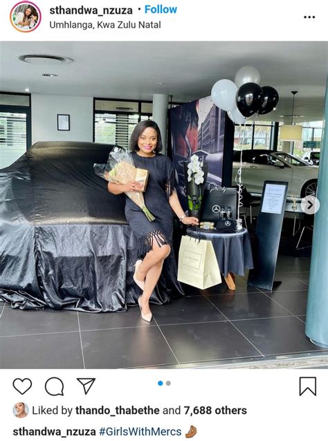 durban gen actress who plays zandile buys herself a brand new car leaving mzansi speechless