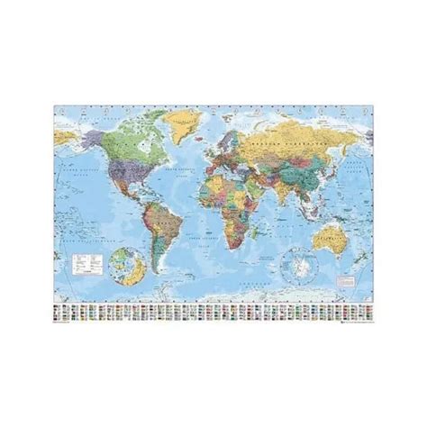 Poster Mapa Del Mundo In Vendita Picclick It