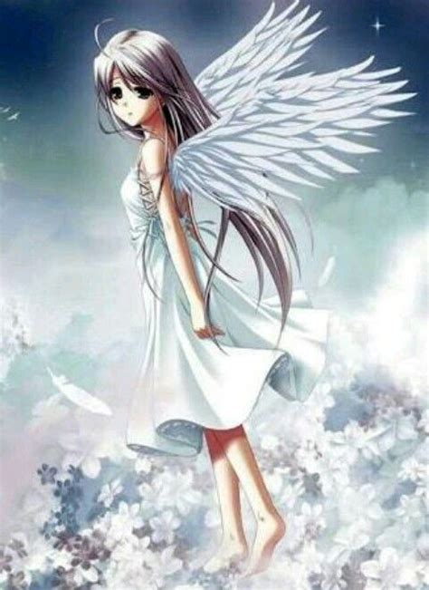 Pin By Cindy Chumpitaz On Animes Con Alas Anime Angel Angel Art