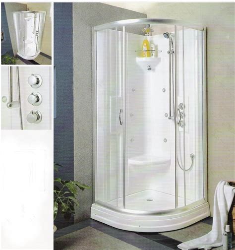 Or those with mobility challenges. Corner Shower Stalls With Seat Design | Mai Decor Homes ...