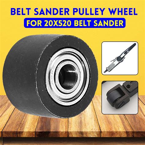 1pcs New Air Belt Sander Pulley Wheel Replacement Pulley Roller For