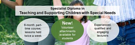 Accihsspecialist Diploma In Teaching And Supporting Children With