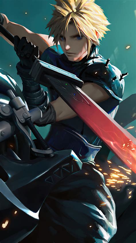 Cloud Strife Anime Wallpaper