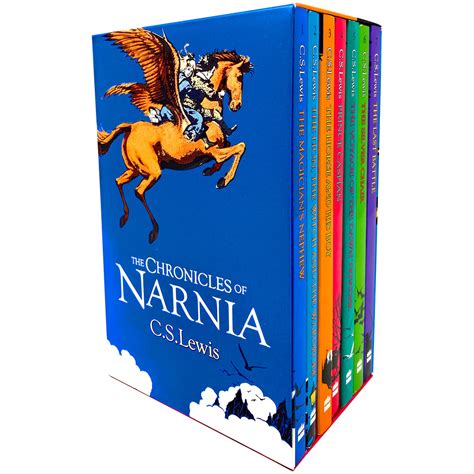 The Chronicles Of Narnia Complete 7 Books Box Set By Cs Lewis Ages 7
