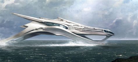 The Futuristic Ship From Cloud Atlas Yacht Design Water Crafts