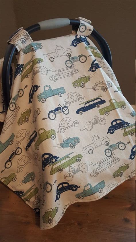 Vintage Classic Car Infant Carrier Cover W By Babyboogerbear Baby