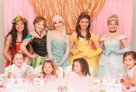 Princess Party Company Offering Girl Birthday Parties