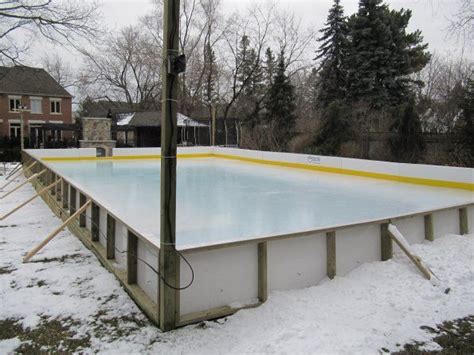 There are many approaches to build an ice rink in your backyard but you must follow the basic rules. Backyard ice rink | Backyard ice rink, Backyard rink ...
