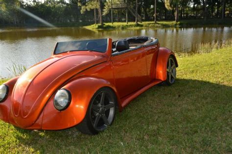 1962 Classic Beetle Chop Top Bad Ass Bug Lowered And Chopped 1 Of A