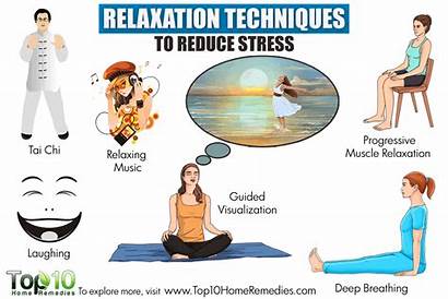 Stress Ways Relaxation Techniques Reduce Relax Paced