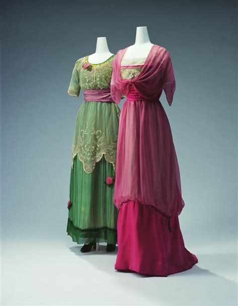 Two Absolutely Beautiful Edwardian Dresses That Call To Mind The Palette Of A Summer Garden