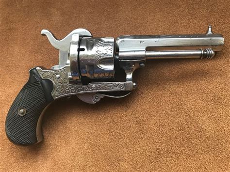 Beautiful Etched And Engraved 9mm Lefaucheux Mens Revolver Catawiki
