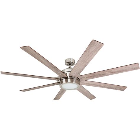 Controlling your fan has never been easier! Honeywell Xerxes Ceiling Fan, Brushed Nickel Finish, 62 ...