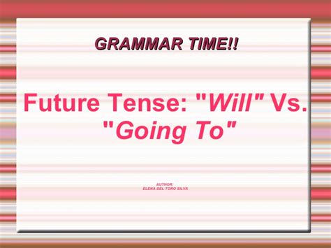 We use will when we are talking about future facts or what we believe to be true. Future tense: "will" Vs. "going to"