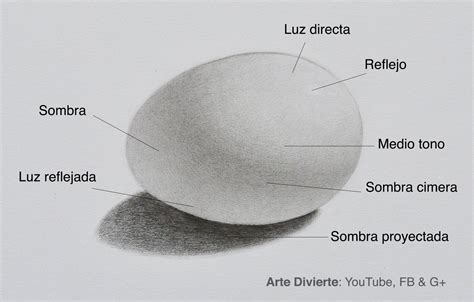 Cómo Dibujar Sombras Cómo Dibujar Un Huevo How To Shade Shadow