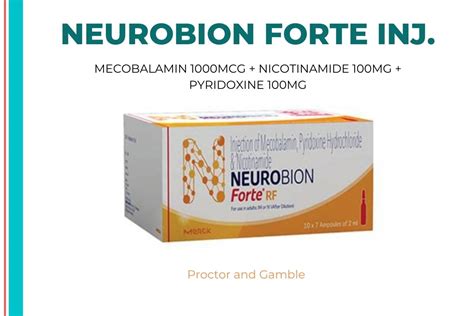 Buy Neurobion Forte Inj 1 Vial Online At Gympharmacy