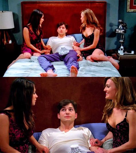 Mila Kunis In Character Vivian With Ashton Kutcher Walden And Brooke Dorsay Kate Two