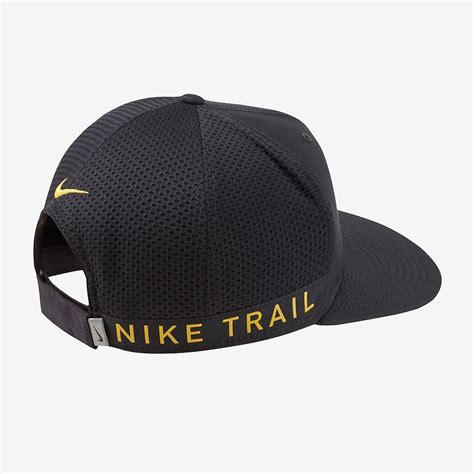 Nike Dri Fit Pro Trail Cap Black Accessories Prodirect Running
