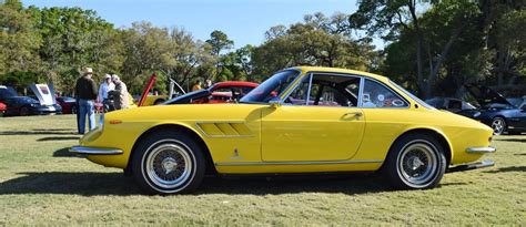 The air intakes were mismatching lengths, the front suspension had an extra shock, certain areas of the. Kiawah 2016 Highlights - 1967 Ferrari 330GTC in Giallo Fly
