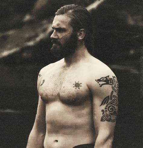 Vikings — Rollos Tattoos At The Beginning Of The Series