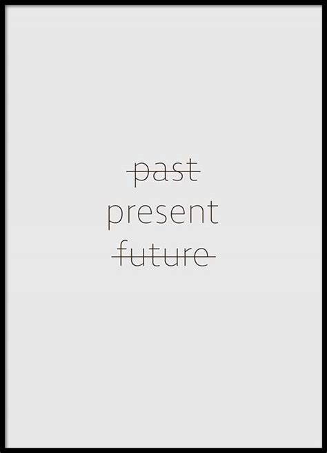 Past Present Future Poster