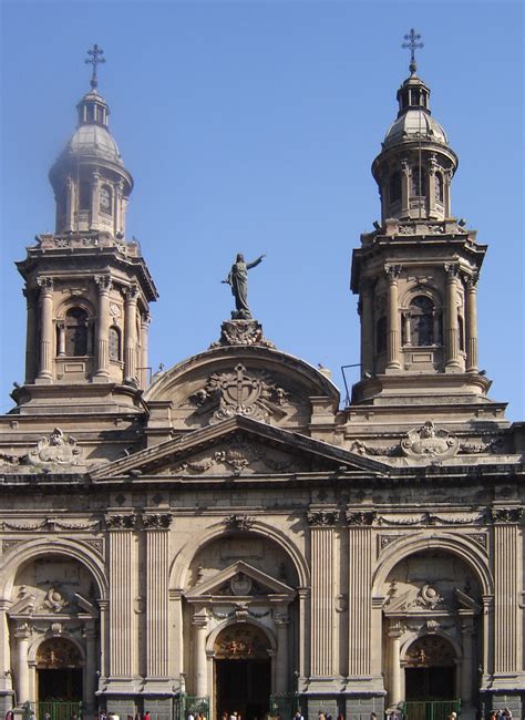 Santiago, officially santiago de chile, is the federal capital of chile, and the center of its largest metropolitan area, known as greater santiago. it is situated at an elevation of 1,700 feet (520 m) in the country's central valley. tecnologia-loka: Catedral de Santiago