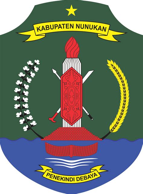 Free Vector Logo Kabupaten Kota Kalimantan Utara CDR PNG