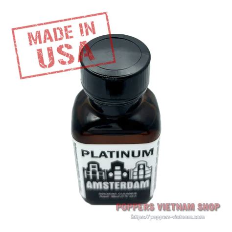 Amsterdam Platinum Poppers 30ml Made In Usa