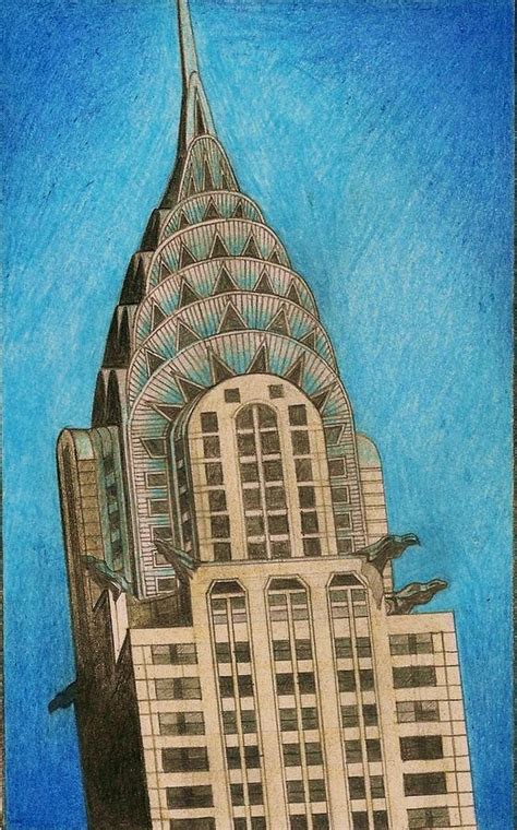 Chrysler Building Drawing