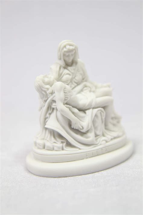 3 Inch La Pieta By Michelangelo Jesus Mary Italian Statue Sculpture