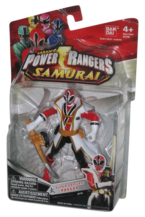 Power Rangers Super Samurai 2011 Bandai Red Fire Action Figure EBay