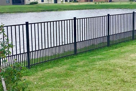 Flat Top Puppy Picket Aluminum Fence Mossy Oak Fences Tampa