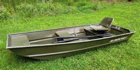 Alumacraft 10 Jon Boat Flat Bottom Bass Fishing Duck