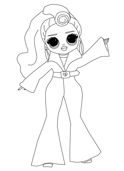 Lol Omg Big Sister Murrr Coloring Page Free Printable Coloring Pages
