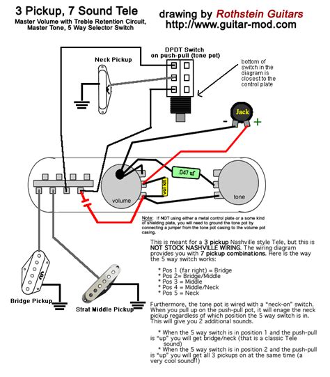 Telecaster Wiring Diagram 5 Way With Humbucker Bridge Collection