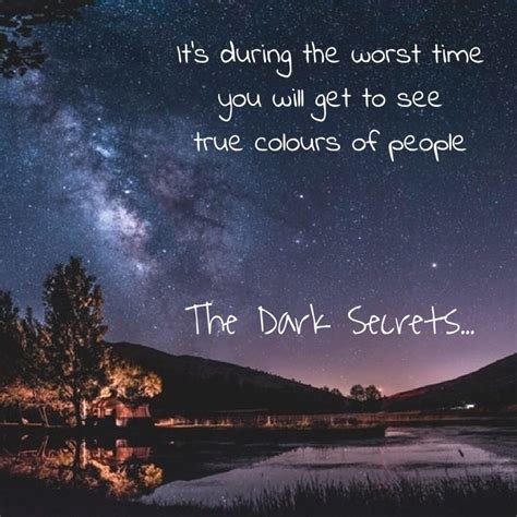 Real Life Quotes And Sayings The Dark Secrets