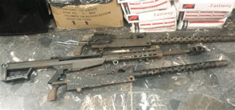 Cartel Weapons And Drugs Seized Near Texas Border