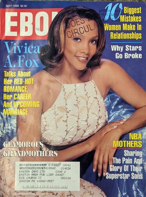 Ebony Magazine May 1998 Vivica A Fox Cover