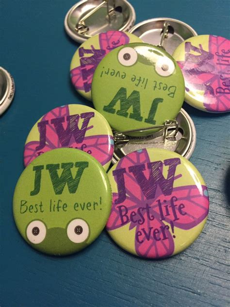 Best Life Ever Jw Kids Jw Button Pins Jw Spanish No Hay Vida Mejor