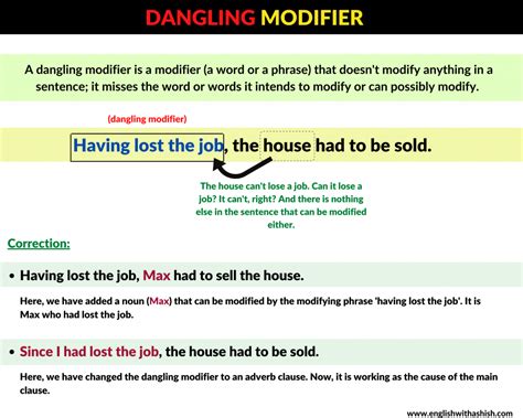 Dangling Modifier Examples How To Fix Dangling Modifiers