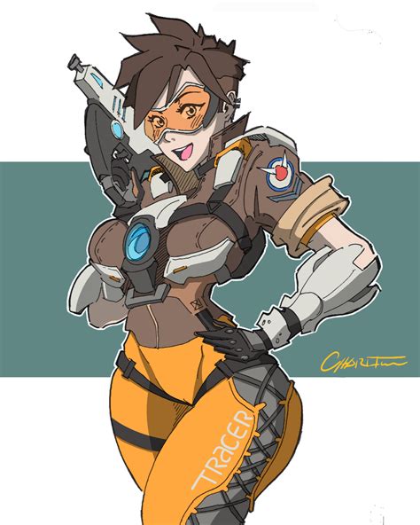 tracer sketch by mcq07gn on deviantart