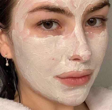 Face Mask Aesthetic ♡ Glossier Instagram Face Mask Aesthetic Skin Care