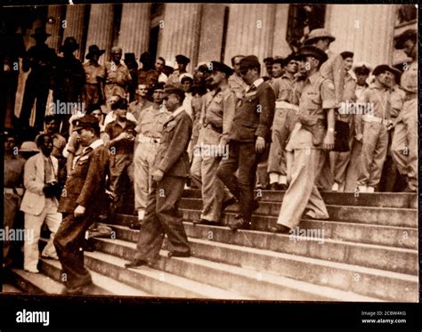 Japanische Bergabe An Lord Louis Mountbatten In Singapur September