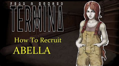 How To Recruit Abella Fear And Hunger 2 Termina Youtube