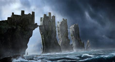 iron sea | A song of ice and fire, Fantasy landscape, Fantasy city