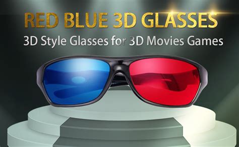 Othmro 1pcs Durable 3d Style Glasses 3d Viewing Glasses 3d