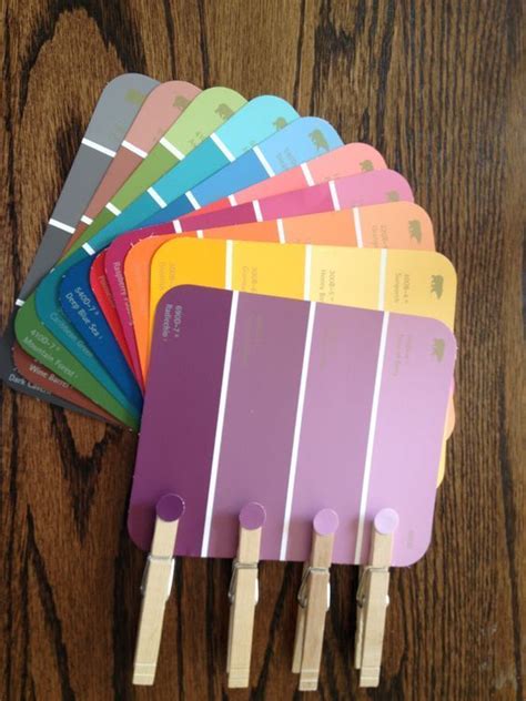 Keep the brain game or activity enjoyable to encourage the participant to continue using the exercise. Paint Chip Color Matching Game...great idea for adults ...