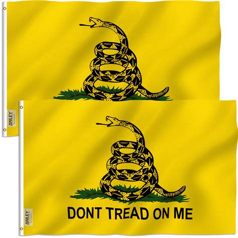 global trade starts here don t tread on me gadsden usa flag 3x5ft embroidered durable high